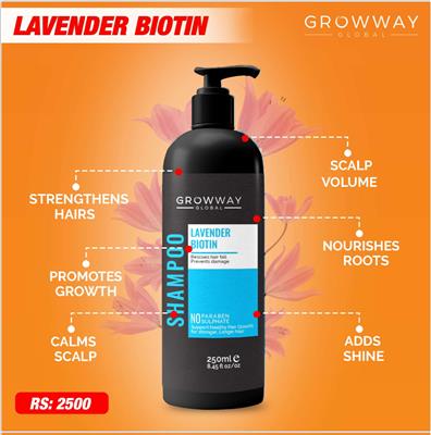 Levender biotin Shampoo